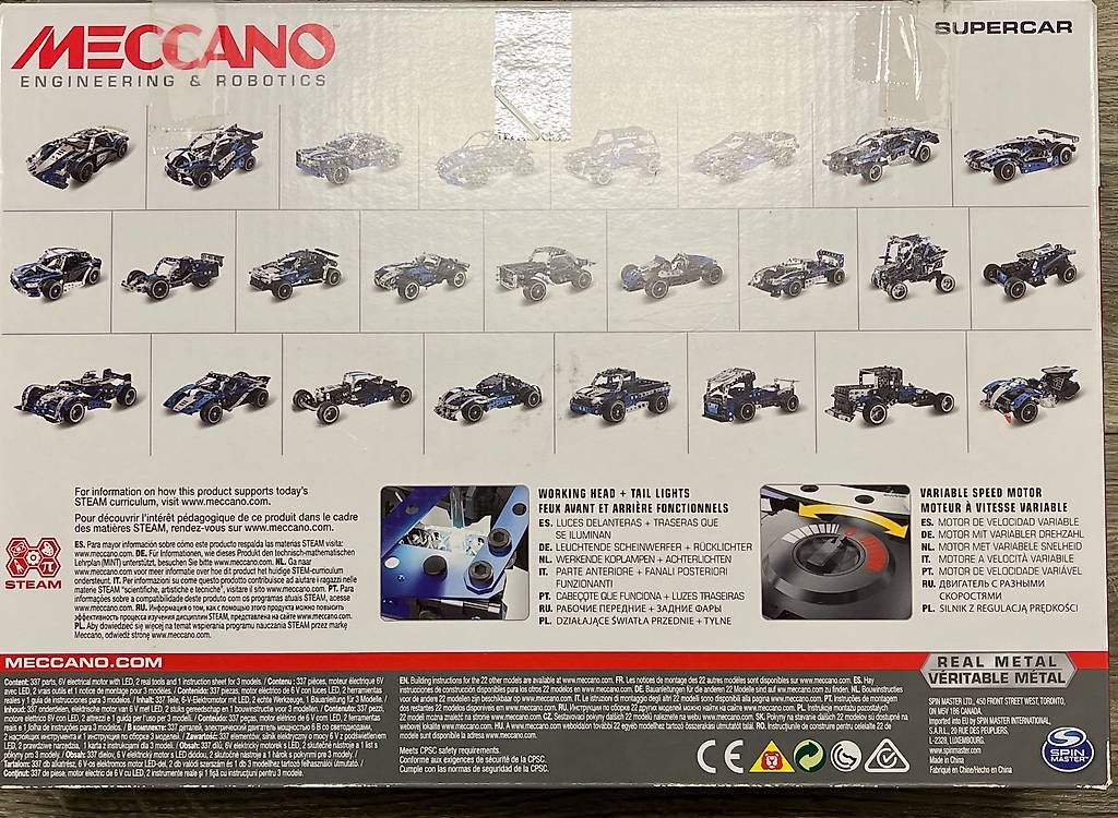 Baukästen: Meccano Supercar 25 in 1 – Gebraucht aus Wuppenau von Karin0201 1