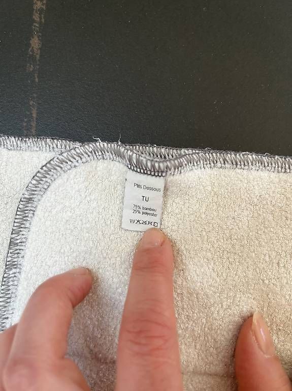 Windeleimer & Windeln: Couche lavable évolutive PtitsDessous + 2 inserts bambou – Gebraucht aus Servion von and_5yxw 2