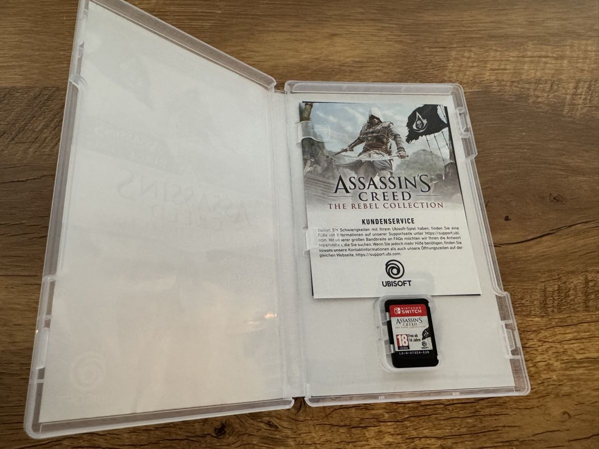 Nintendo Giochi: Jeu Switch Assassin's Creed The Rebel Collection  – Usato da Brügg BE venduto da Goob 2