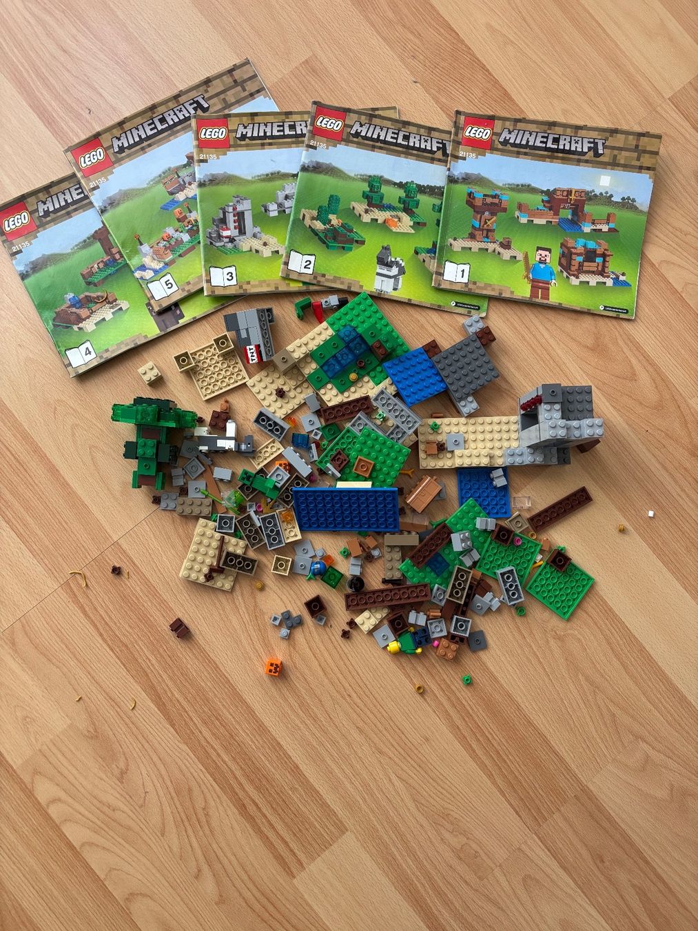 Lego Spielzeuge: Lego Minecraft Set + Anleitungen – Gebraucht aus Rothrist von rem_9r7l