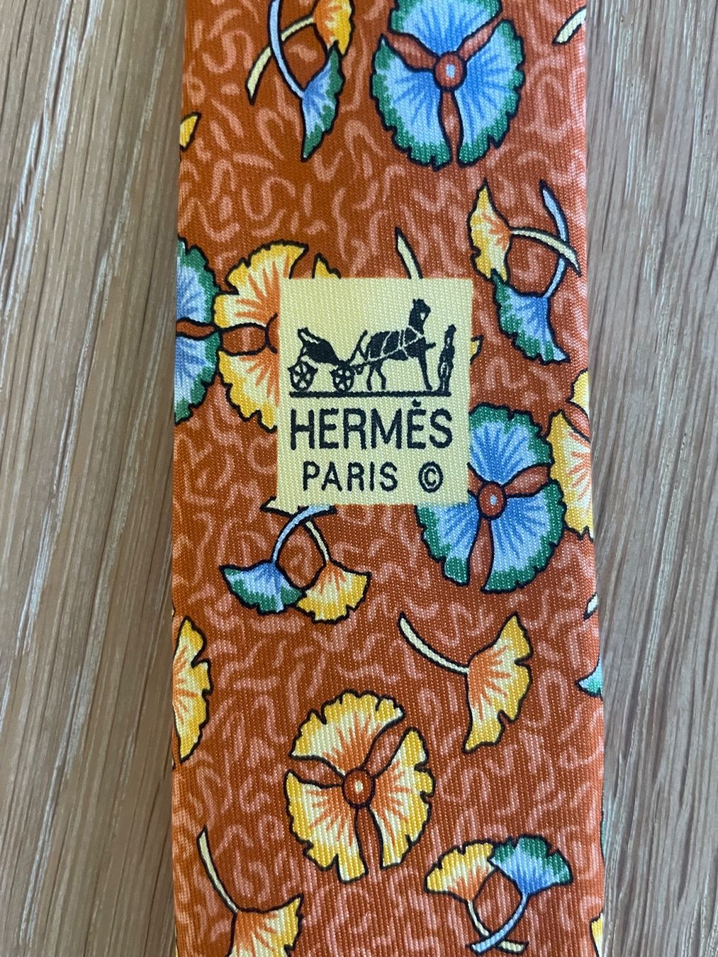 Hermès Krawatten: HERMÈS Seidenkrawatte – Gebraucht aus Hünenberg See von DND5 4