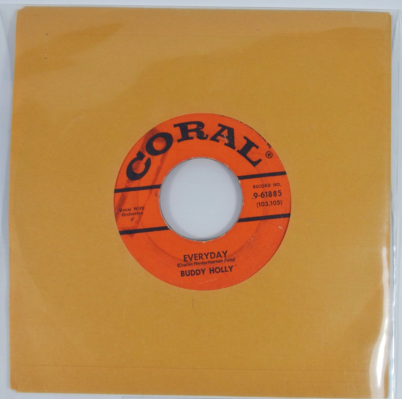 Dischi in vinile: Single: BUDDY HOLLY - Peggy Sue / Everyday – Usato da Frenkendorf venduto da Yard-Sale-2000 1
