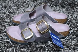 Birkenstock, Arizona Big Buckle, Gr.40, Leder, lavender, NEU