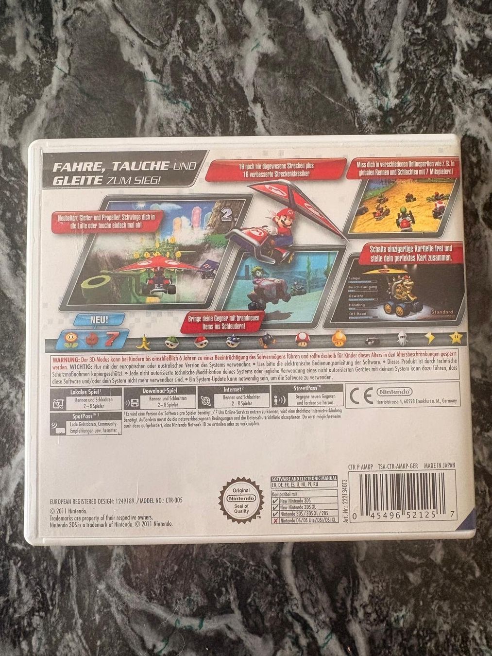 Nintendo Jeux: Mario Kart 7 3ds – D'occasion à Chêne-Bourg par che_pd22 1
