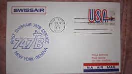 Swissair New York - Geneva 29.04.1971