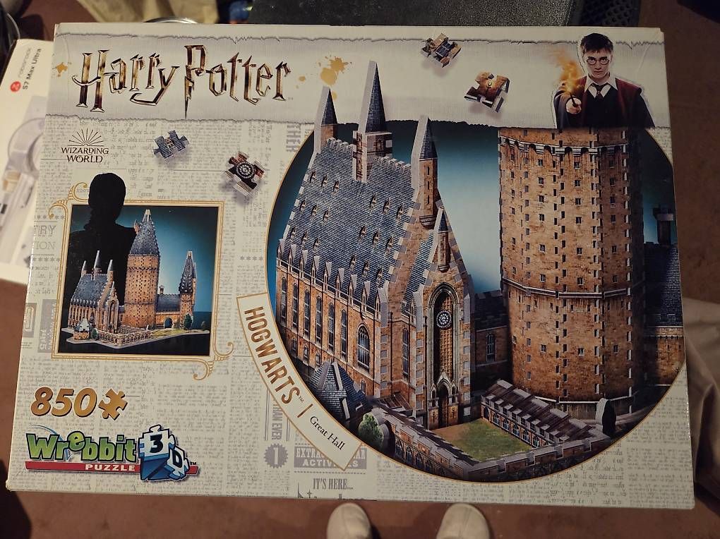 Puzzles: Harry Potter Great Hall Puzzle – Gebraucht aus Schötz von nyb_rg7n