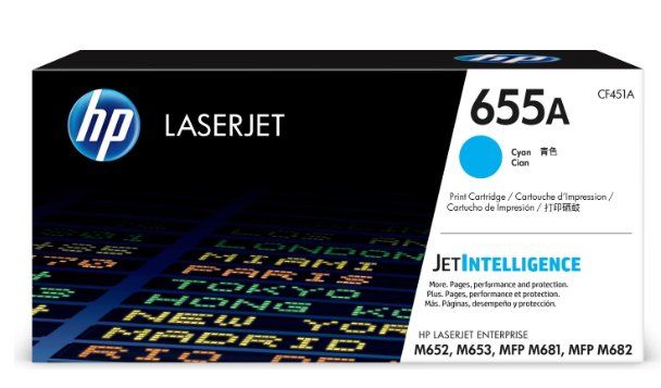 Hewlett Packard Druckerpatronen & Toner: HP 655A Laserjet Cyan – Neu und originalverpackt aus Oberglatt ZH von Incredibles