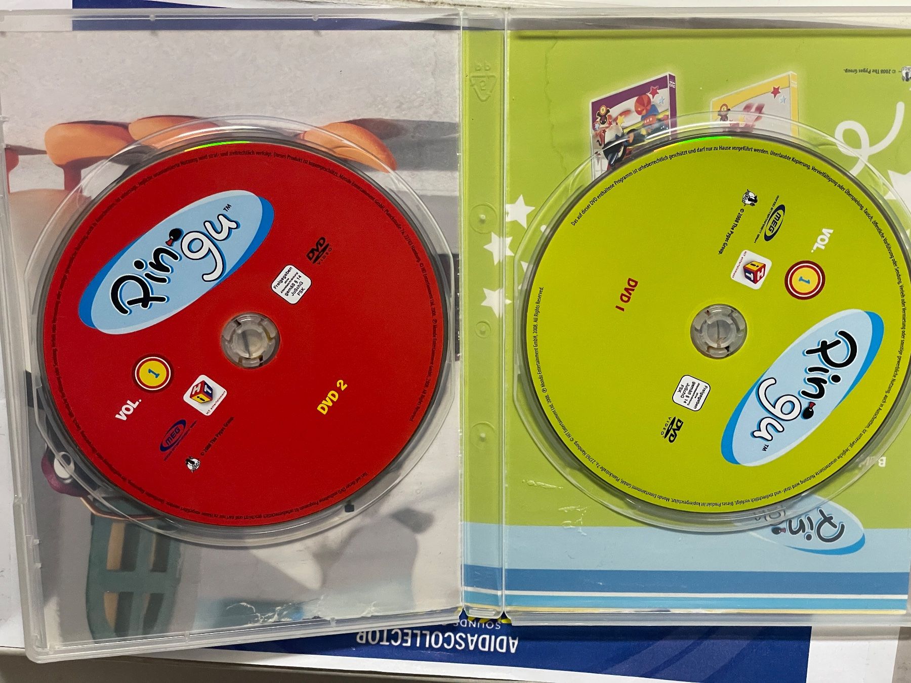 Tutti i DVDs: Pingu – Vol. 1 (2 DVDs) – Usato da Muri b. Bern venduto da AdidasCollector 2