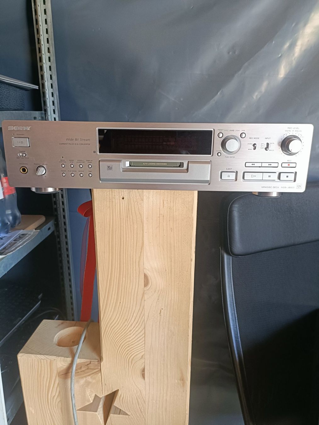 Sony Minidisc: Sony Minidisc Deck MDS-JB920 QS – Usato da Romanshorn venduto da Flohmarkt_Romanshorn