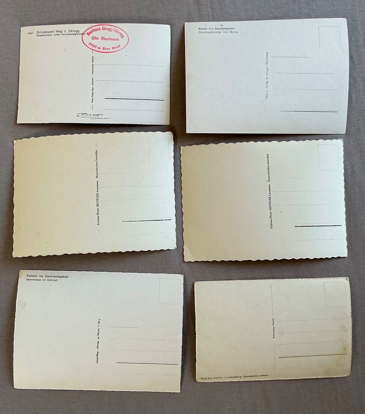 Cartoline postali: Lot Ansichtskarten / Postkarten von der Schweiz /ungelaufen – Usato da Stettlen venduto da togram4 6