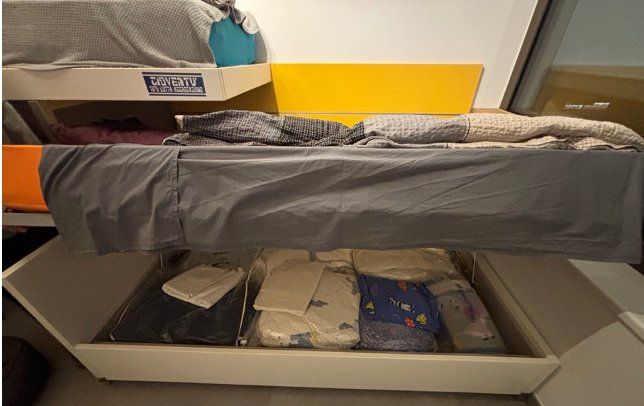 Letti: letto castello modulare con scrivania a scomparsa e cassone – Usato da Solduno venduto da noa_lc7d 3