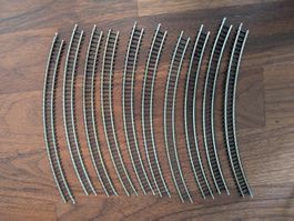 Märklin Spur Z 10x 8520 - Gebogenes Gleis Radius 195 mm (3)