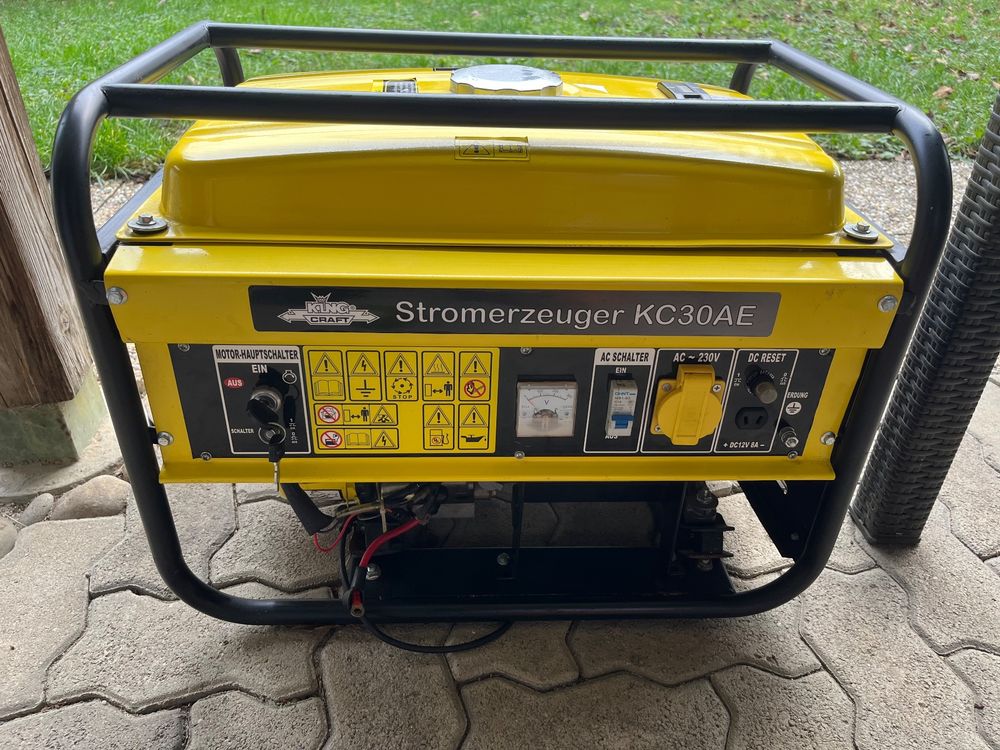 Stromgenerator Kingcraft (Gebraucht) in Mumpf für CHF 320 – nur ...