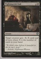 TCG Magic The Gathering MTG UK JOU 076 Nightmarish End