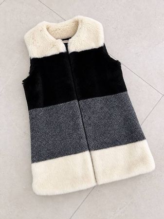 Gilet Kunstfell Gr. S-M NEW