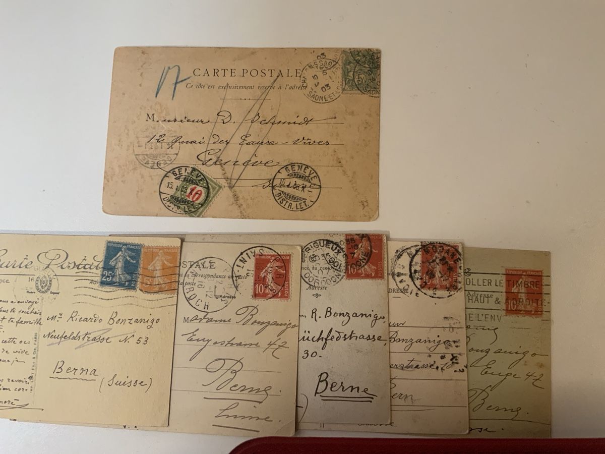 Cartes postales: Postkarten Frankreich und CH – D'occasion à Heimisbach par Cathsith 1