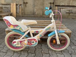 Vélo enfant Rush R Rose Blanc Bleu