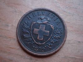 (W5) 2 Rappen 1879