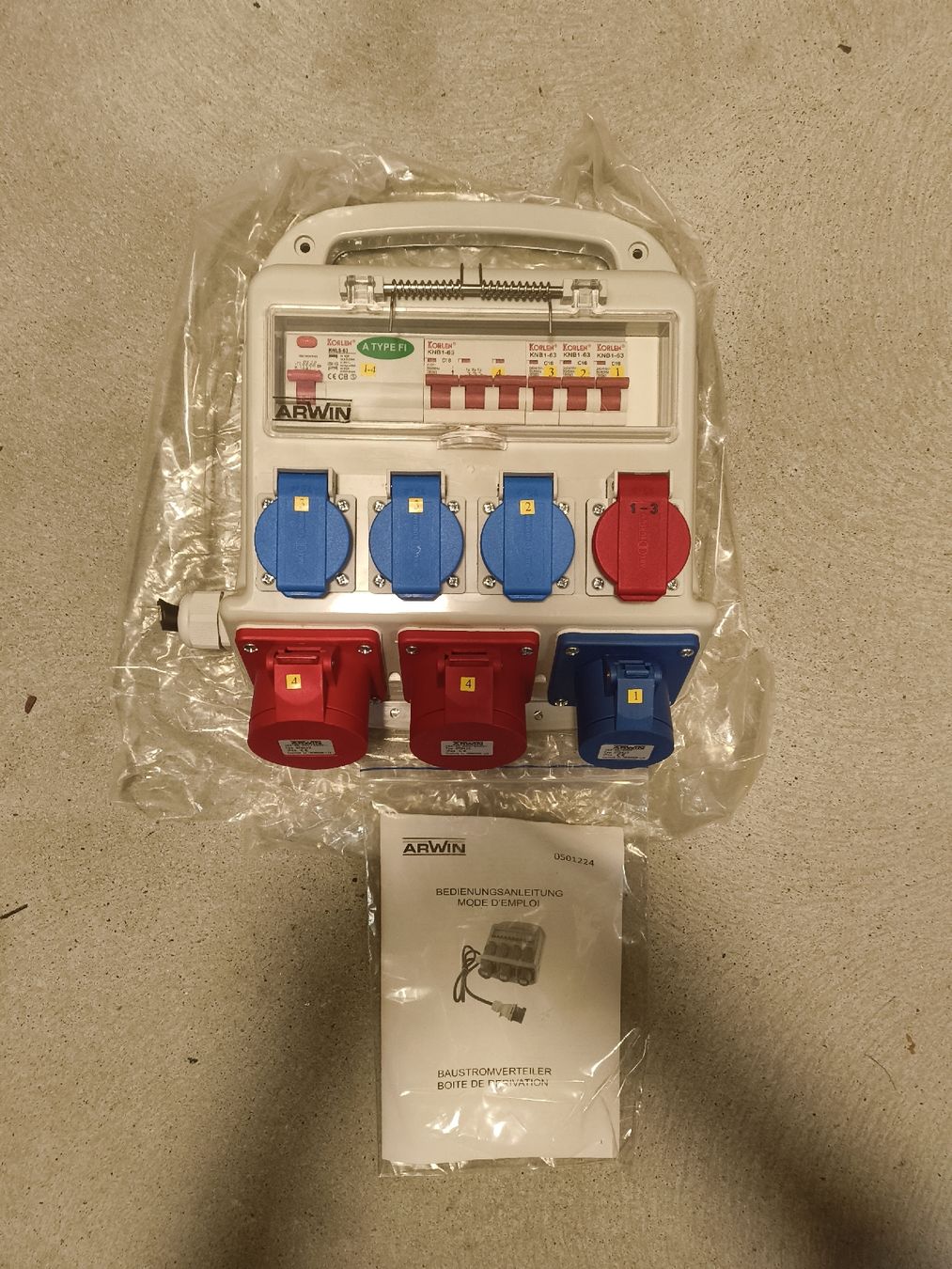 Electrotechnique: Baustromverteiler Arwin wie NEU! – Neuf (Voir description) à Sattel par Orso33