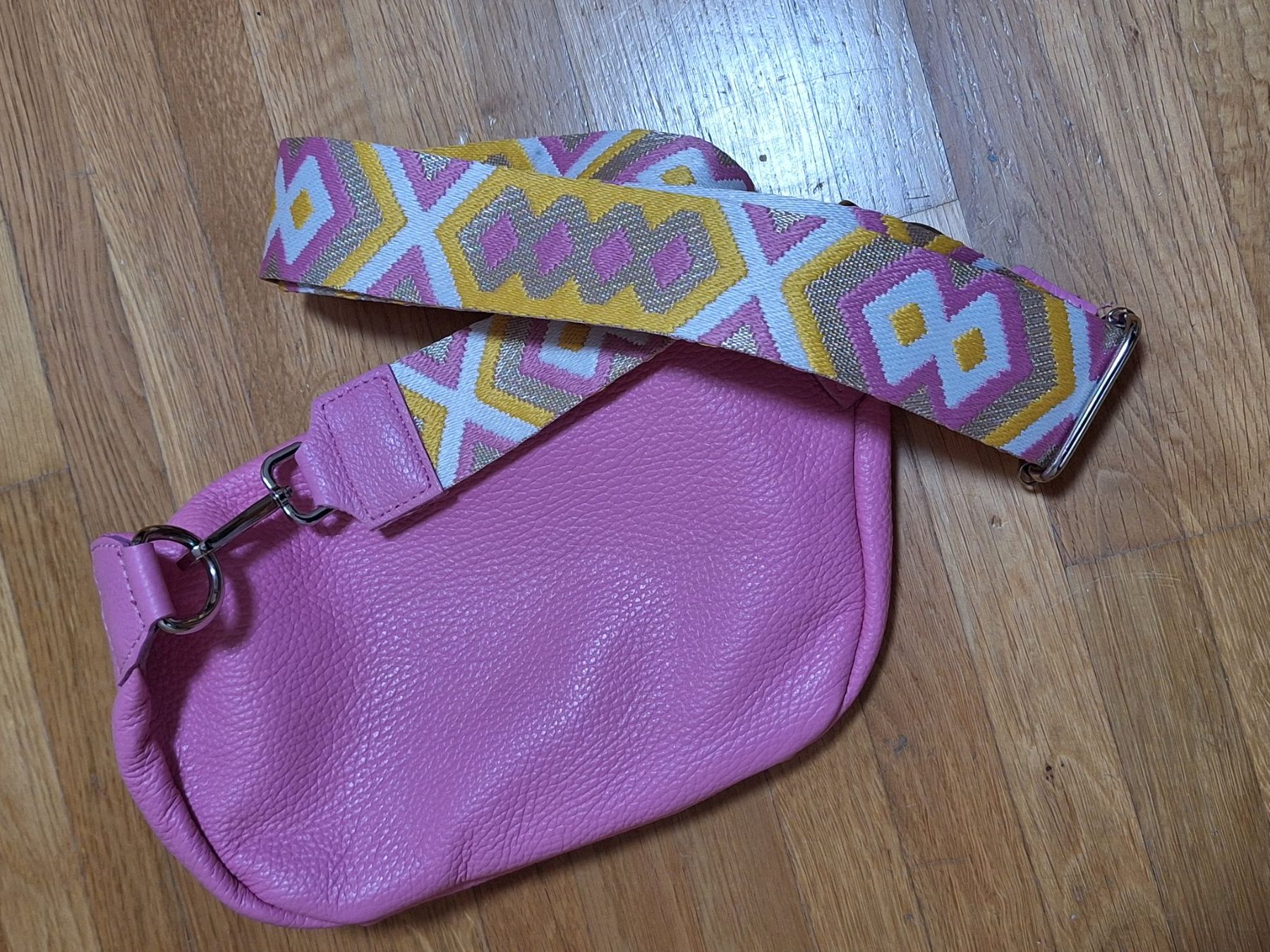 Borse da donna: Gürteltasche rosa aus Echtleder – Nuovo (secondo la descrizione) da Zimmerwald venduto da fasiwa 3