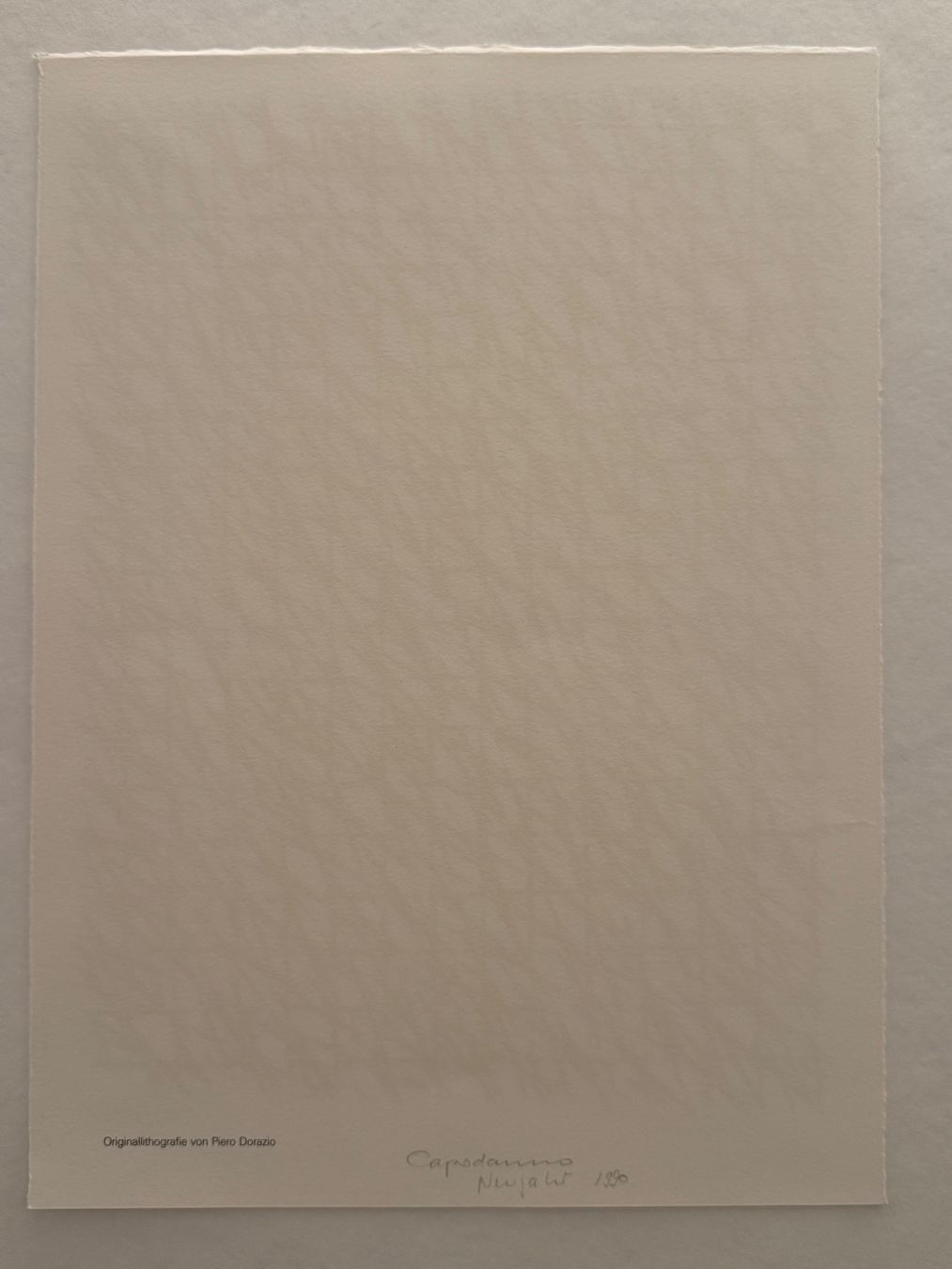 Grafiken & Lithographien: Dorazio 1990 e.a. signiert Lithografie – Neu (gemäss Beschreibung) aus Rheineck von Luoluo 5