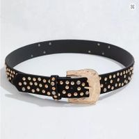 Schmuckstück Strass Nieten Punkrock Stil - Ceinture