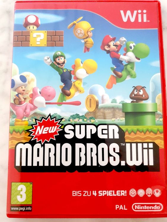 New Super Mario Bros Pal Nintendo Wii Kaufen Auf Ricardo 3276