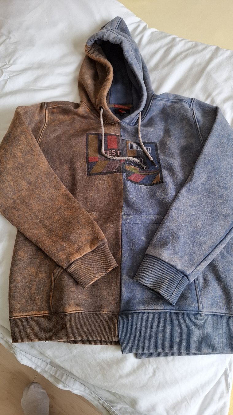 Pulls & Sweat-shirts: Cooler 2 farbiger Kapuzenpullover mit seitlichen Taschen . – Neuf (Voir description) à Rossrüti par gel_wq2q 3