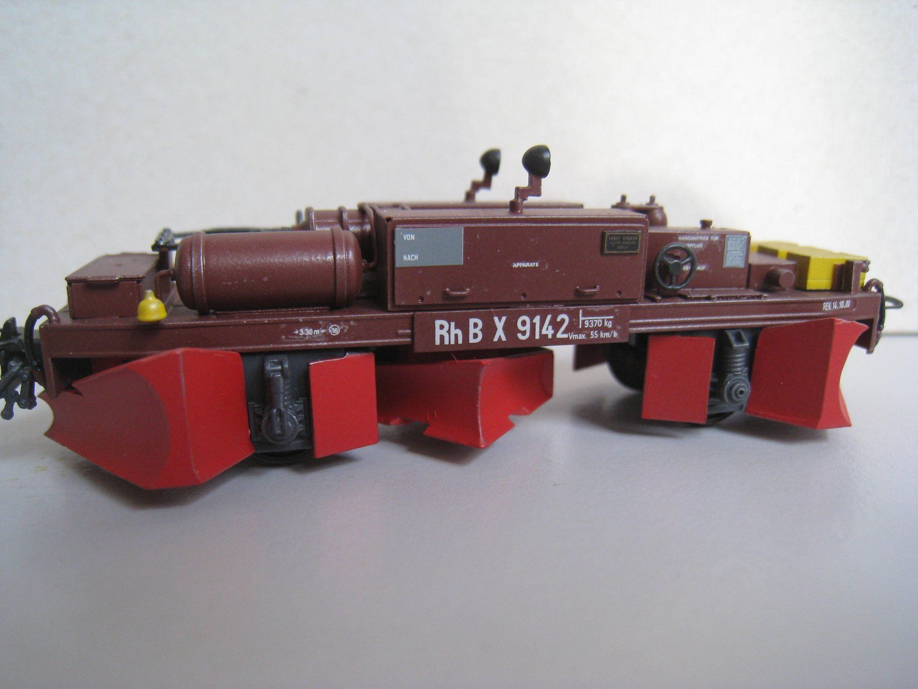 Ferro-suisse Modelleisenbahnen: Ferro Suisse, Bernina Schneeräumer-Set, 3 teilig – Gebraucht aus Buchs ZH von swiss-train 6