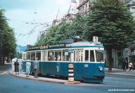 Luzern -Tram Kriens VBL Ce 4/4 +1958