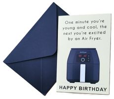 HAPPY BIRTHDAY - Geburtstagskarte inkl. Kuvert (neu/OVP)