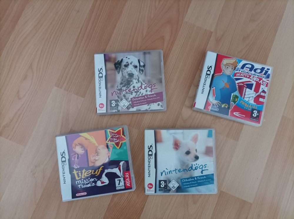 Jeux: 4 jeux Nintendo DS – D'occasion à Fully par Taaat 1