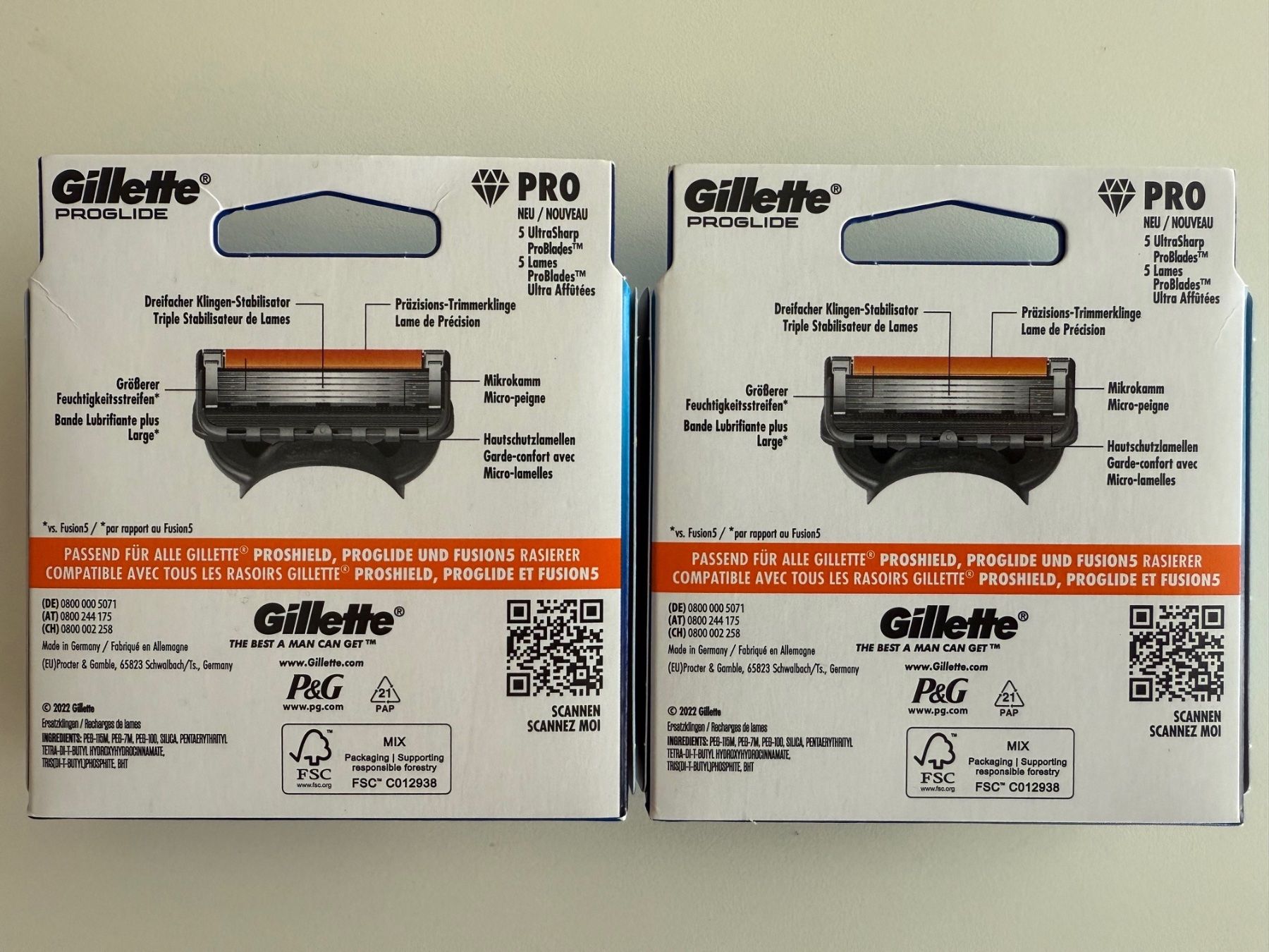 Gillette Rasoirs & Lames de rasage: Gillette ProGlide, 16 pcs – Neuf avec emballage d'origine à St-Gingolph par GoldenKeys 1