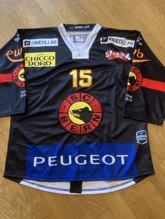 SC Bern Trikot Saison 2020/21 - Jeffrey #15, Grösse XL