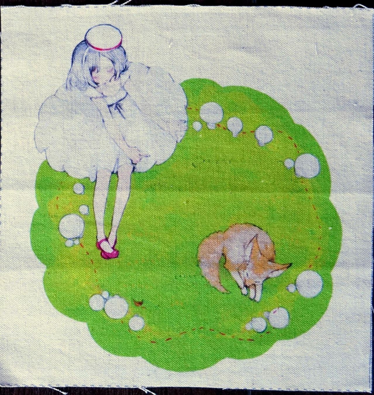 Tessuti: Patchworkstoff, 20 X 20 cm fabric – Nuovo (secondo la descrizione) da Langenthal venduto da zelgaz