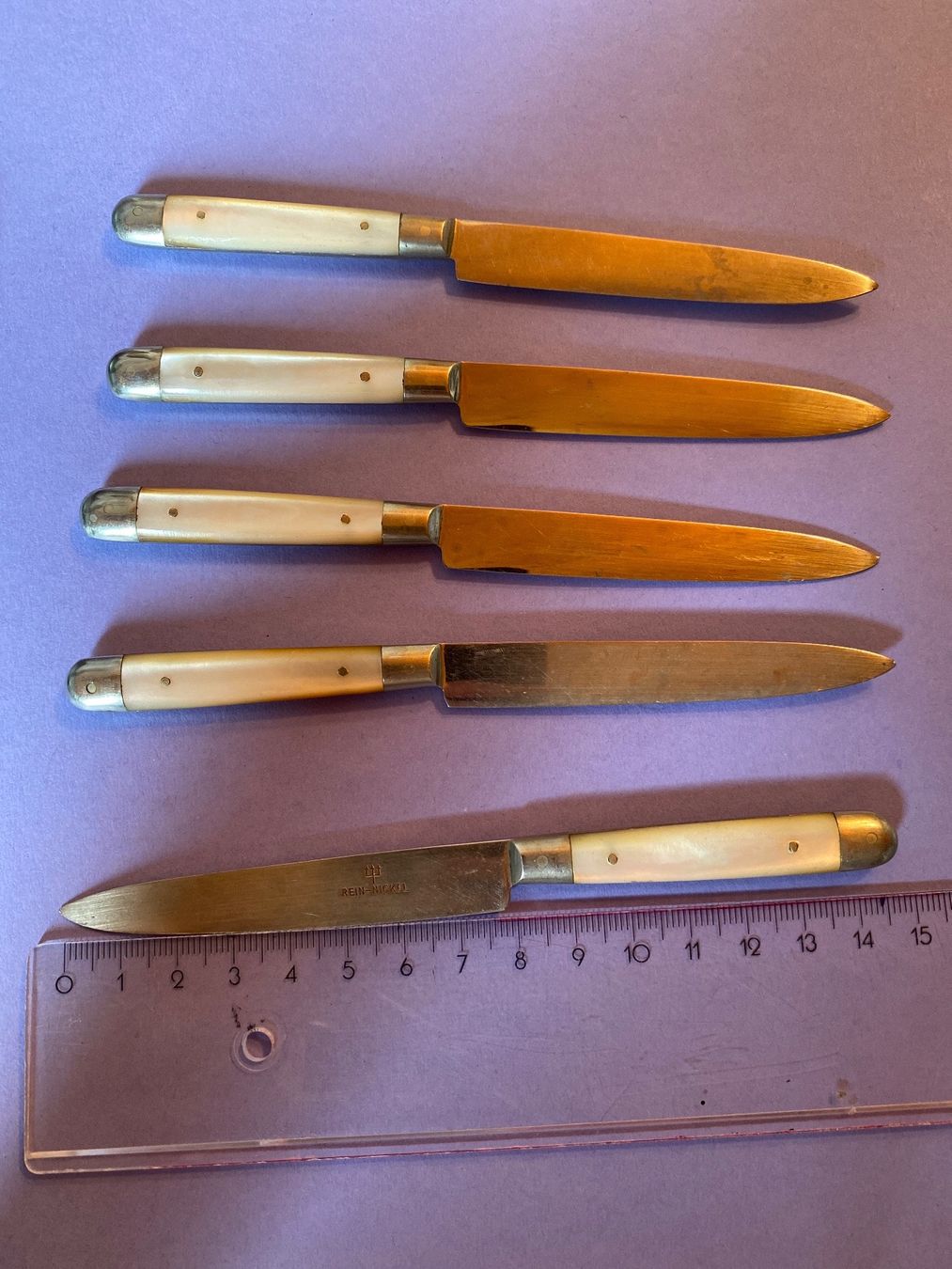 Küchenmesser: Obstmesser 5 Stück Rein Nickel – Gebraucht aus St. Gallen von mai_gd7k 2