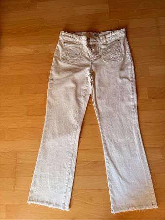 Weisse Jeans Mos Mosh