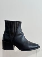 Bottines Pertini cuir noir (40)