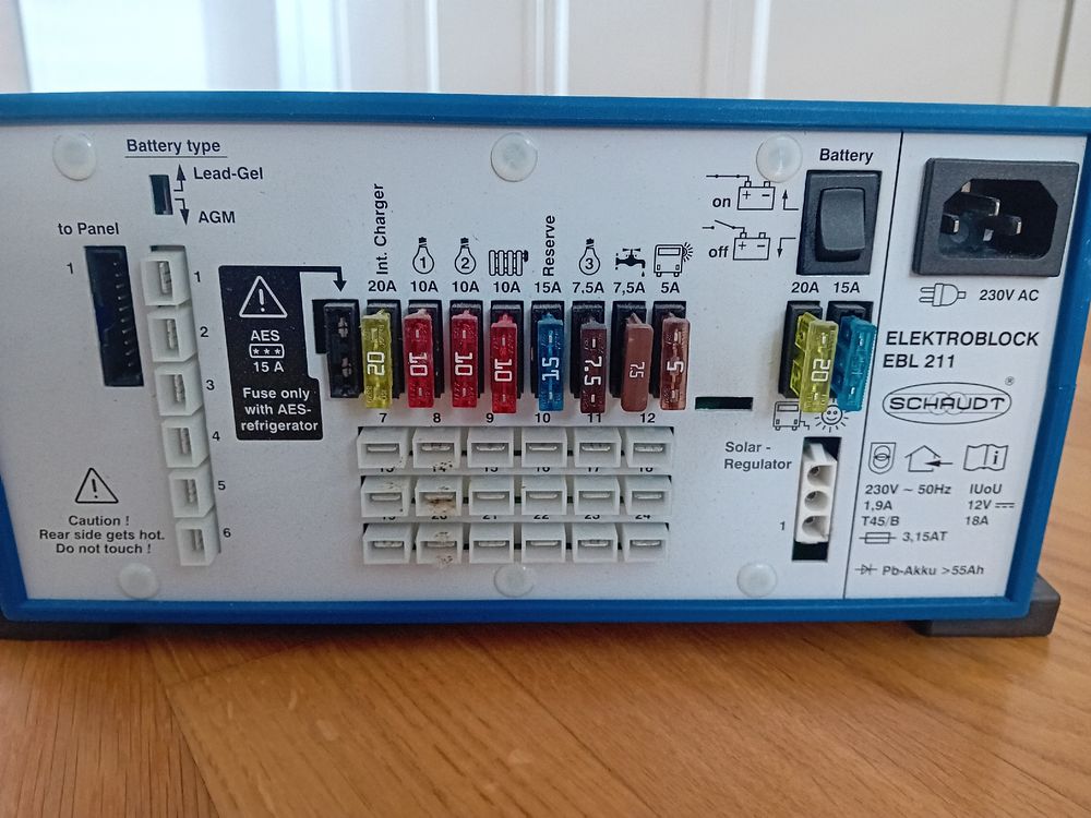 Schaudt Elektroblock EBL 211 für Camper Kaufen auf Ricardo