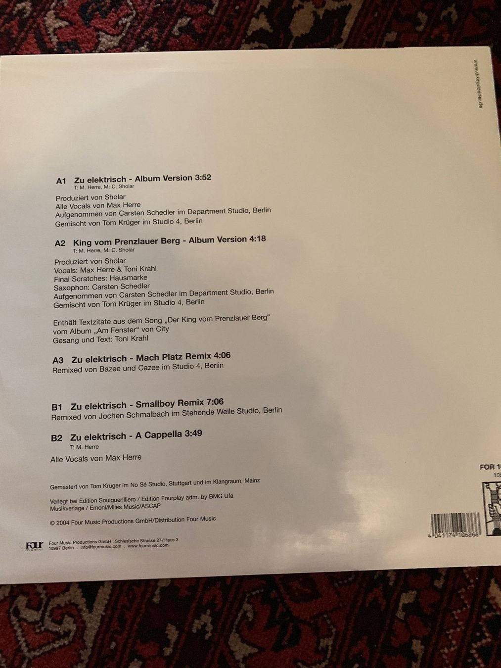 Vinyles: Max Herre Schallplatten – D'occasion à Nidau par ybm 1
