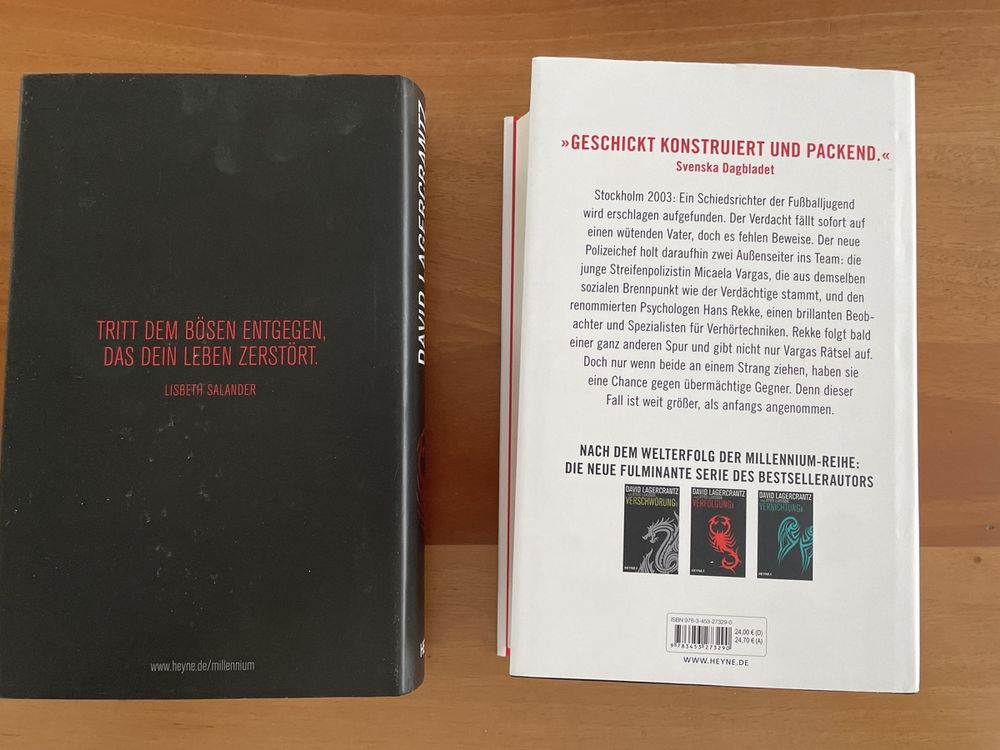 David Lagercrantz Der Mann aus dem Thriller Verfolgung Kaufen auf Ricardo
