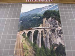 Echtfoto: Filisur, 2000, Rhätische Bahn RhB, Grösse ca 9x13