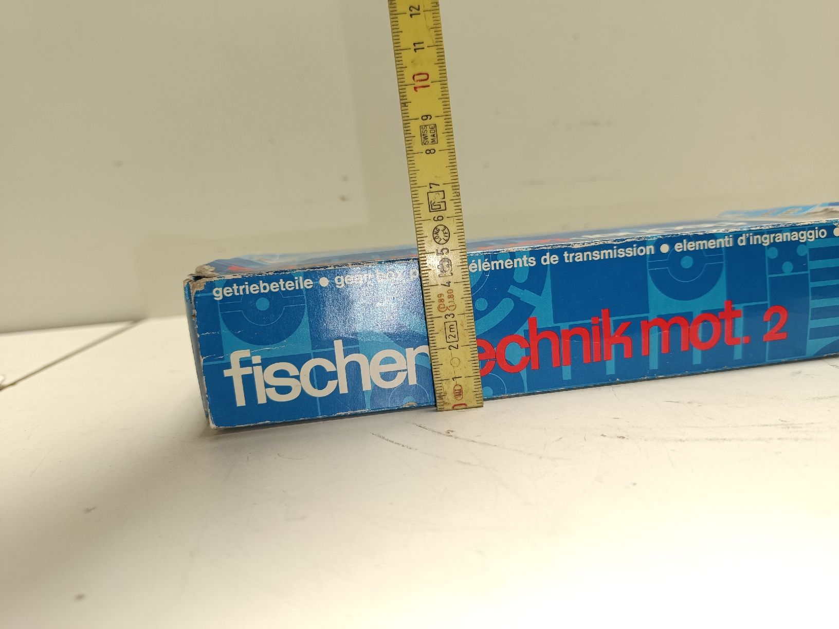 Fischer Kit di costruzioni: Fischertechnik Baukasten Mot 2 - Ein Klassiker(em62) – Usato da Künten venduto da Schnaepplihuus 9