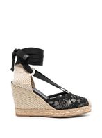 LE SILLA Espadrilles Keilabsatz Spitze 38 NEU NP 520 Fr.
