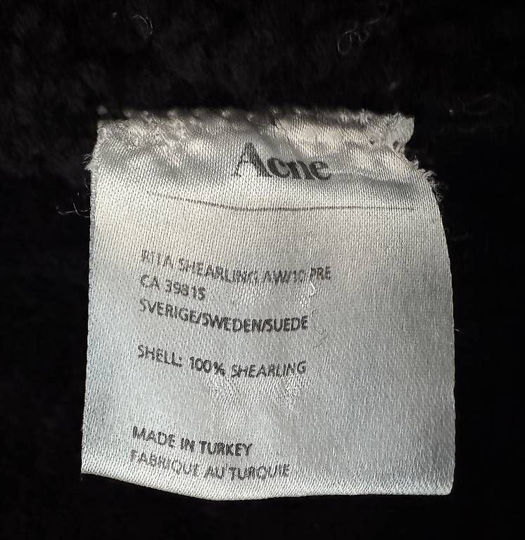 Jacken: Acne Studios Rita Shearling Jacke 38 (36) – Gebraucht aus Schlieren von schiggiZH 3