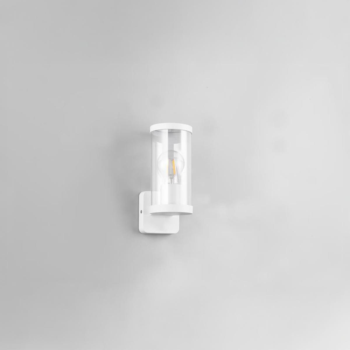 Lampade: Aussen Wandleuchte, Weiss, 23 cm Höhe – Nuovo (secondo la descrizione) da Kreuzlingen venduto da Smart-Light 1