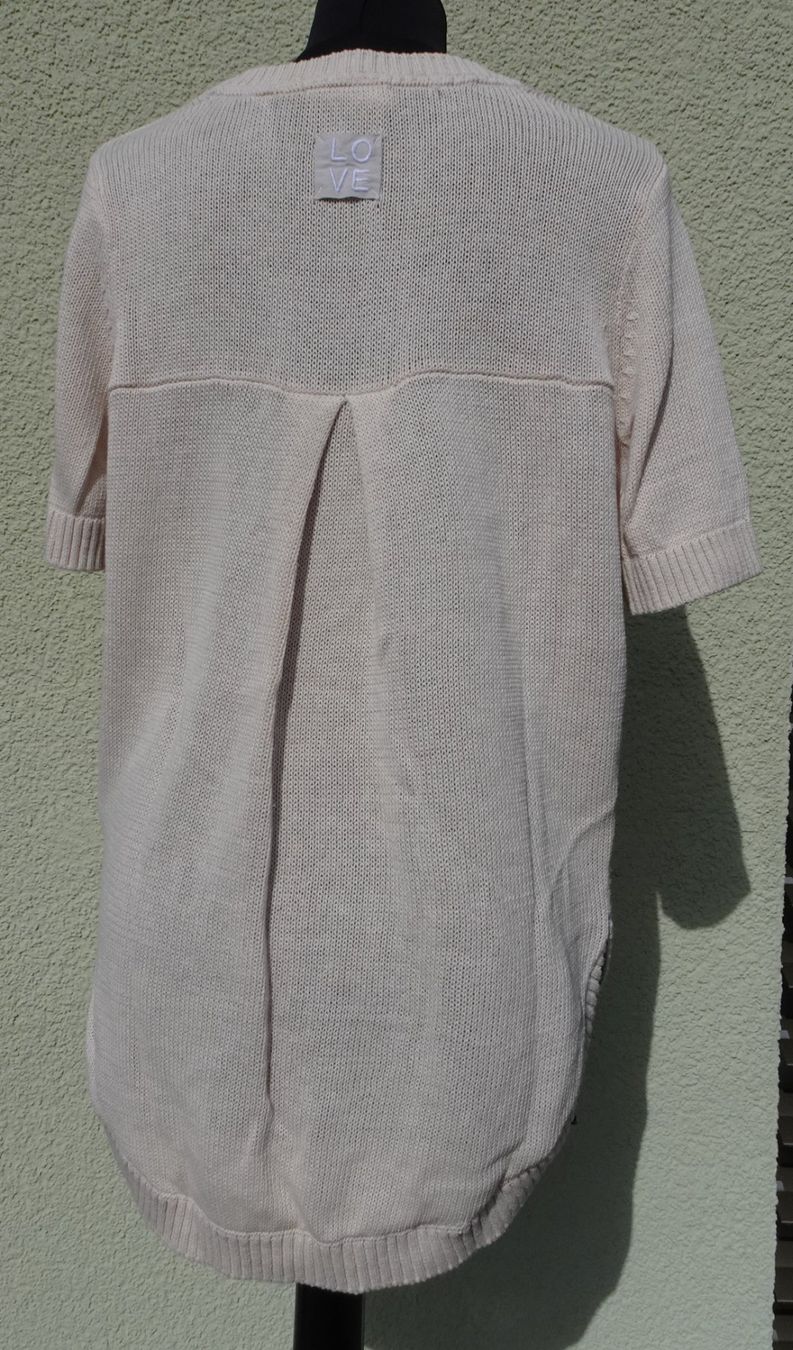 Lieblingsstück Maglioni & Felpe: Pullover Lieblingsstück beige Gr. M 38 halbarm Strick – Usato da Winterthur venduto da blumeblau77 2