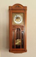 Jugendstil-Wanduhr um 1890/1900