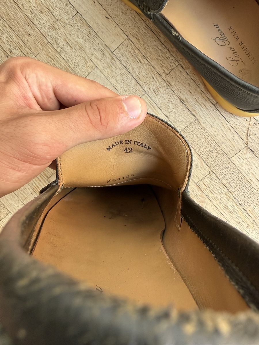 Loro Piana Chaussures hommes: Loro Piana Summer Walk Leather – D'occasion à Genève par SG_73 3