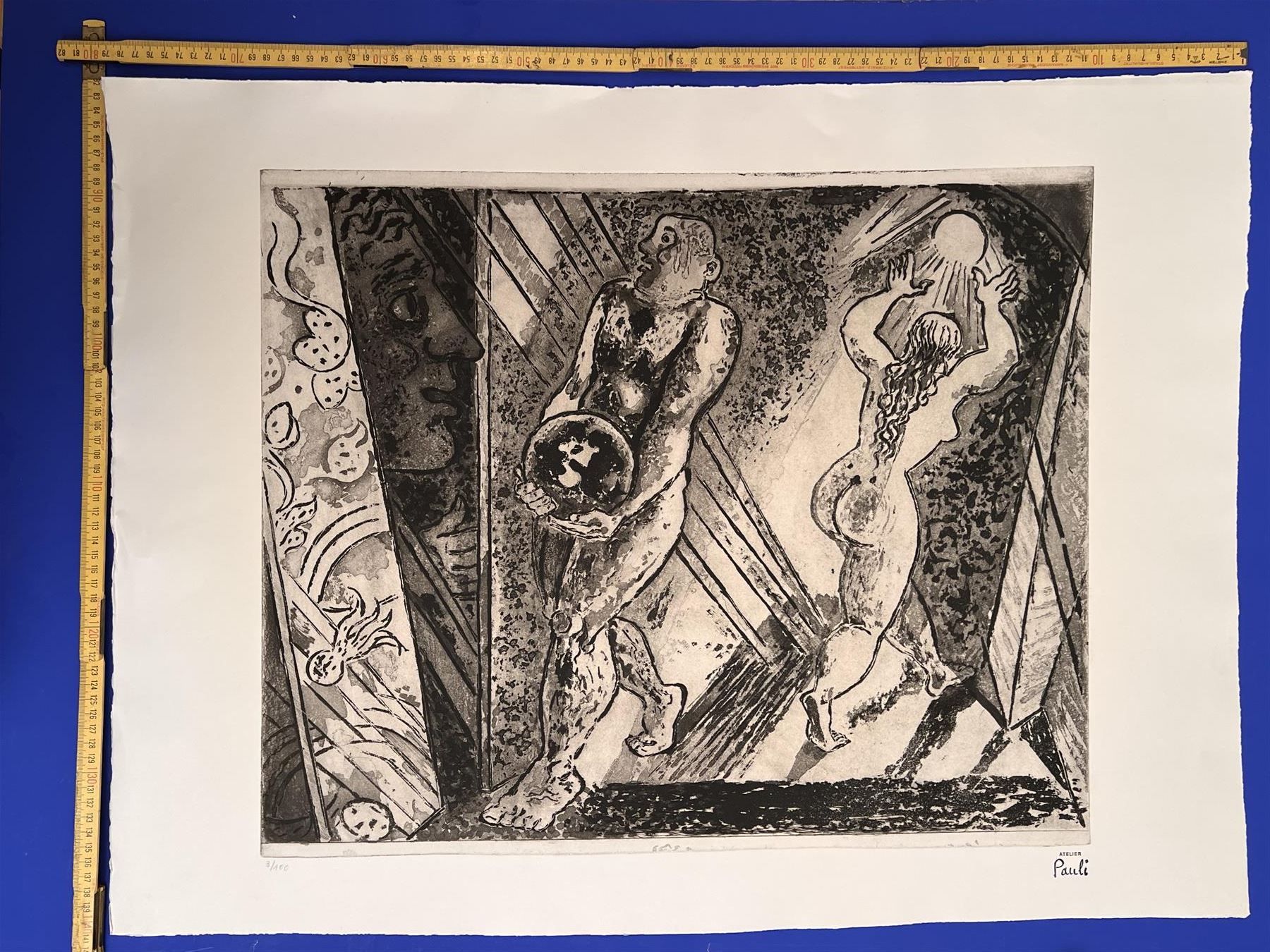 Foto & Immagini: Fritz Pauli Original- Radierung – Usato da Adliswil venduto da buch_und_kunst